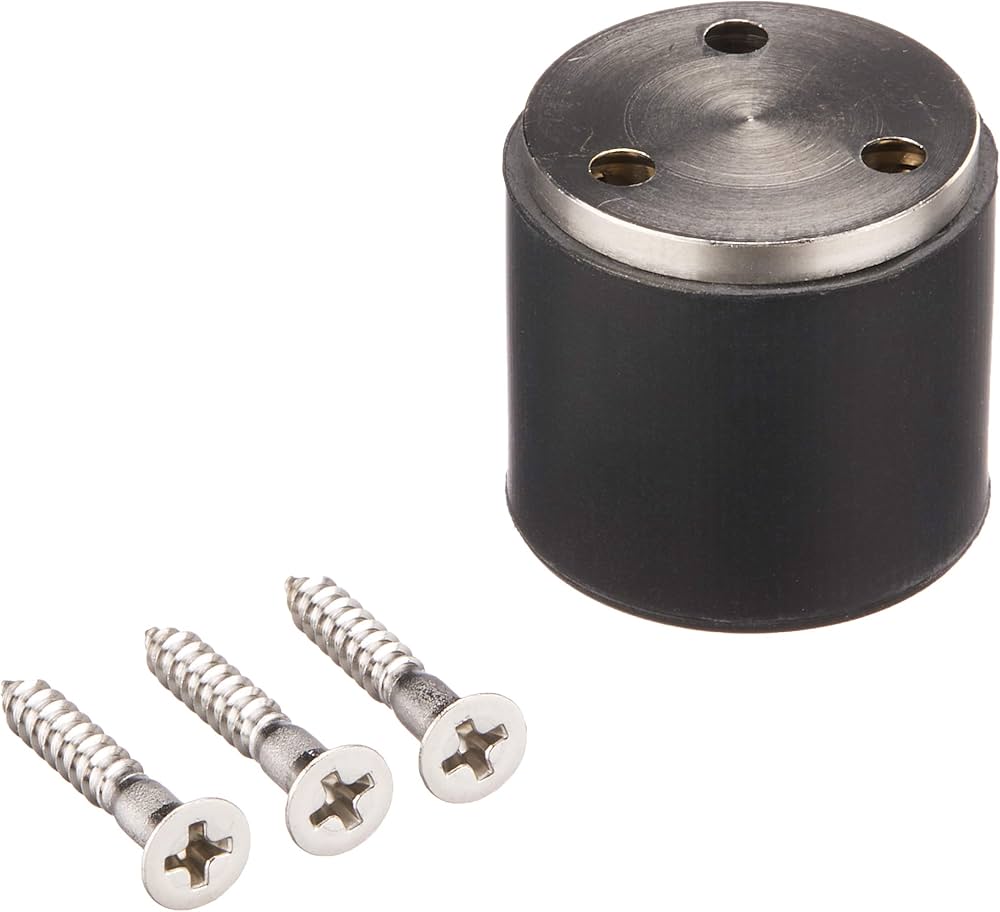 Amazon.co.jp: ベスト 444 ミニマム戸当り サテンニッケル 黒