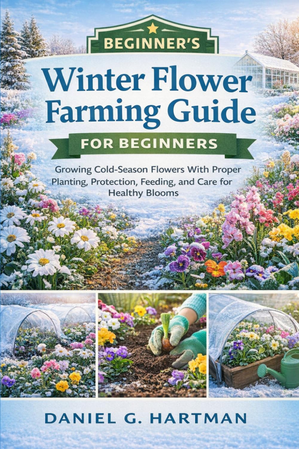 Winter Flower Farming Guide for Beginners: Growing Cold-Season Flowers With Proper Planting, Protection, Feeding, and Care for Healthy Blooms