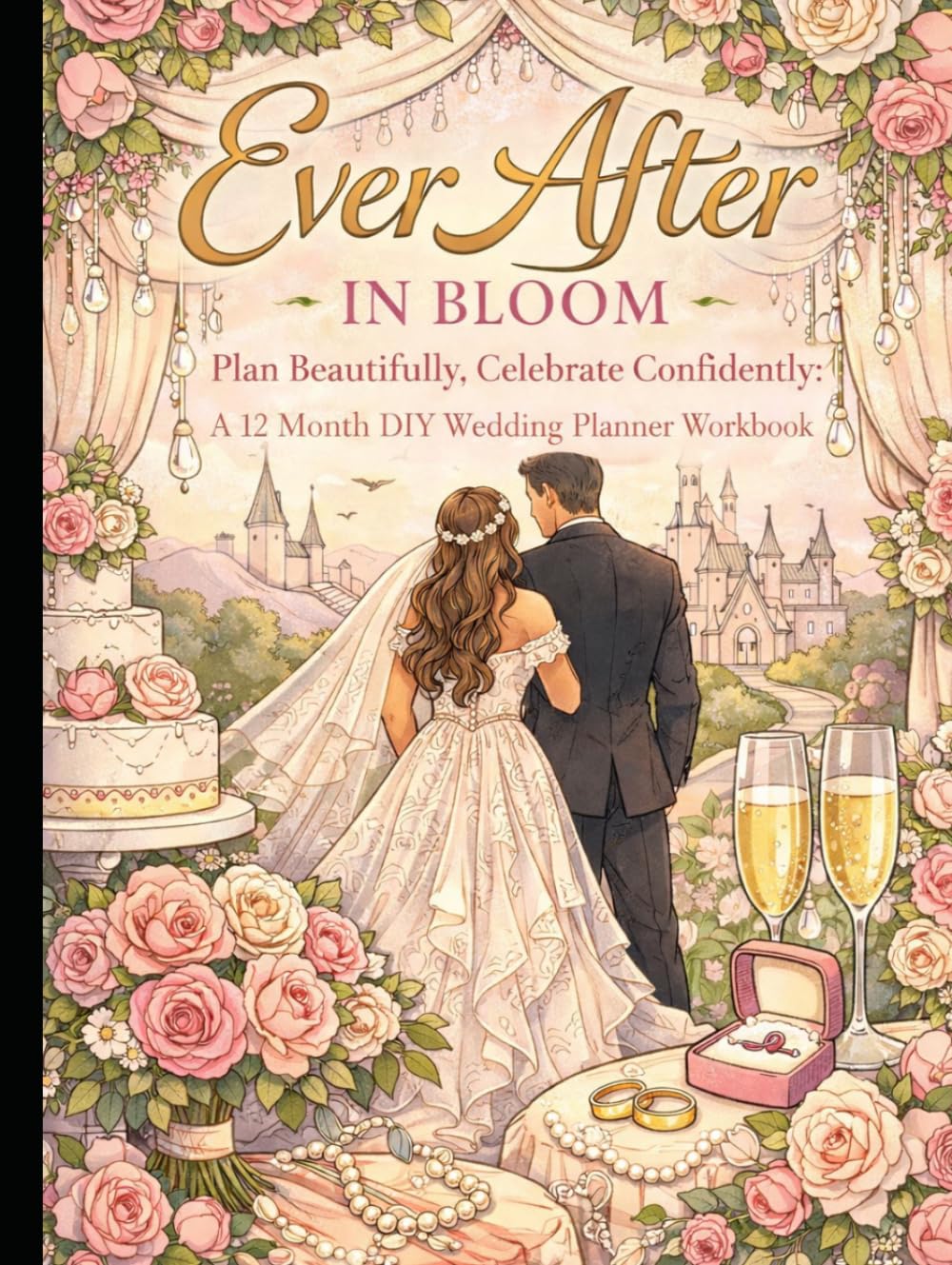 Ever After in Bloom 1: Plan Beautifully, Celebrate Confidently: A 12 Month DIY Wedding Planner Workbook (The Bloom Collection)