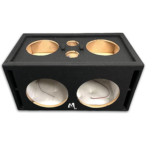 MENACE AUDIO® Dual 12" Empty Subwoofer SPL Enclosure