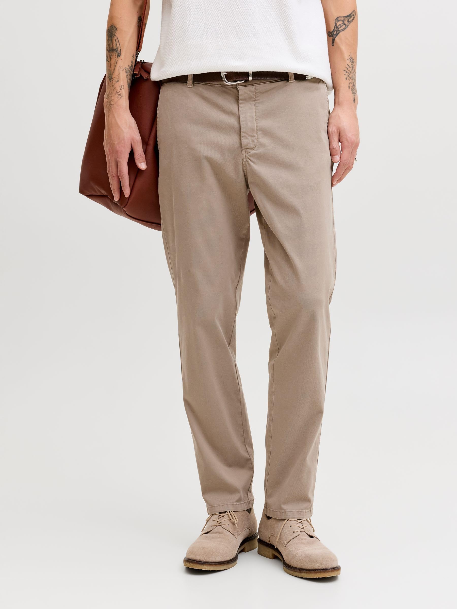 Jack & Jones Herren Jpstollie Vance Chino Noos Jack & Jones Male Chino Hose Regular Fit Chino Hose