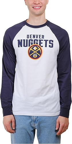 Miniatura 14 de Ultra Game Men’s NBA Official Super Soft Raglan Baseball T-Shirt