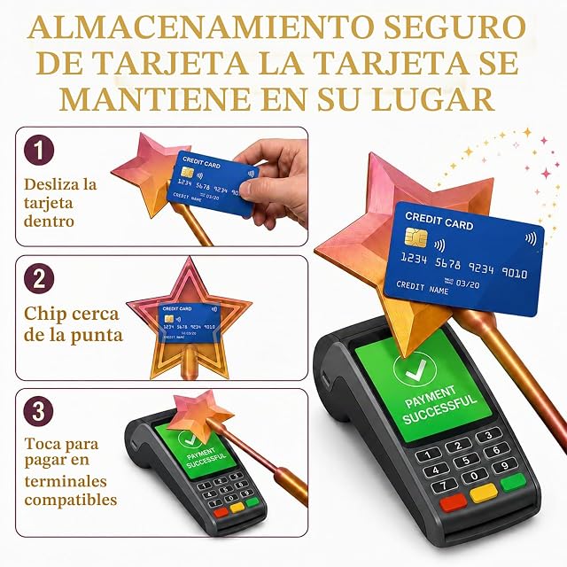 Foto 6 de 7 de XZMCAT Varita Mágica Tarjeta de Crédito Contactless