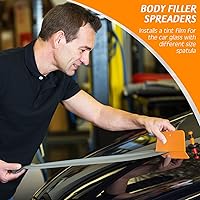 Vista 6 de Frienda - Juego de esparcidores de relleno para carrocería de plástico para aplicación de masillas, esmaltes, calafates y pintura