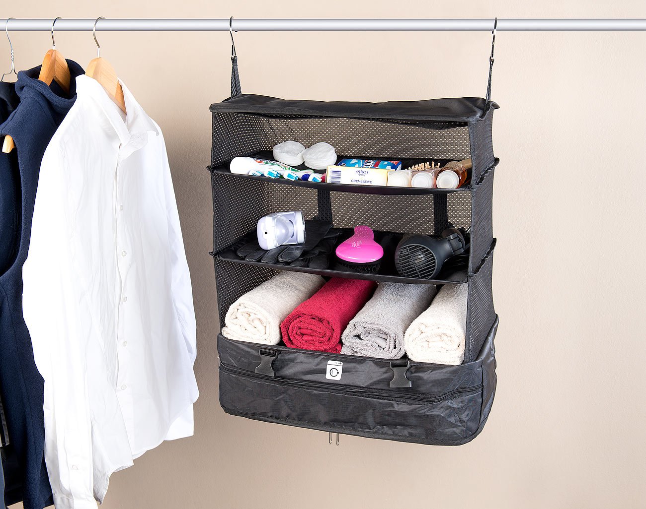 Xcase Organiseur de valise & penderie - Version XXL