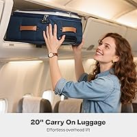 Amazon.com: mixi Carry On Luggage 20 Inch Softside Expandable