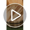 Classic-Home-and-Garden-Acacia-Wood-Whiskey-Barrel-Planter-with-Black-Metal-Band-1575in-D-x-95in-H Classic Home and Garden Acacia Wood Whiskey Barrel Planter with Black Metal Band 1575in D x 95in H