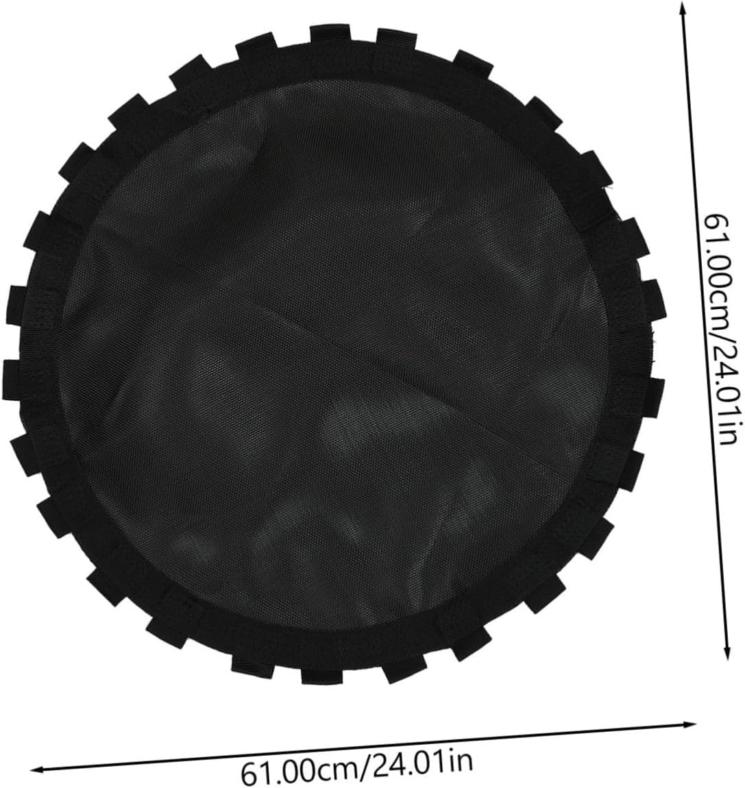 Round Trampoline Jumping Mat Replacement Woven Pad Trampoline Accessory for Outdoor Fun and Safety