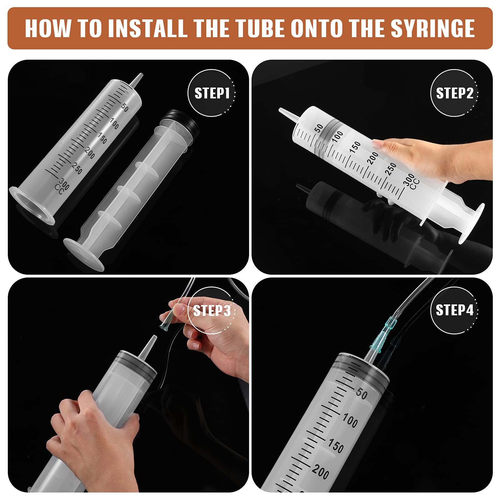 Buy Plastic Syringe with Tube Large Plastic Syringe with Hose Tube