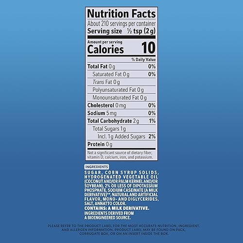 Miniatura 2 de coffee-mate French Vanilla Jarra de leche en polvo 15oz Botella de plástico 12cuentas