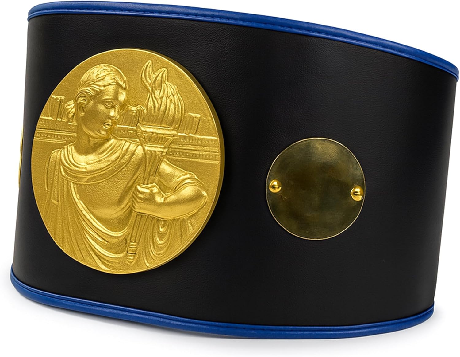 Synthetic Leather Basic Championship Boxing Belt Customizable Engraving, Secure Hook and Loop Closure