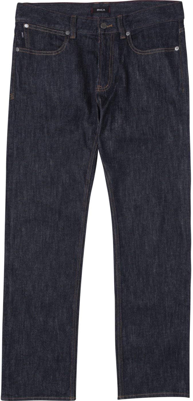 RVCA Men's Weekend Straight Fit Denim Jean