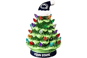 Penn State Ceramic Christmas Trees That Light Up