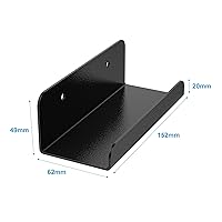 Vista 6 de Soporte de pared universal de ladrillo y mando de juego con kit de tornillos para todas las series Xbox