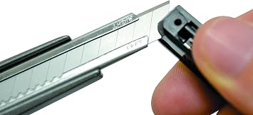 NT Cutter Snap Blade Utility Cutter, Die-casting Aluminum Grip, A-300GRP