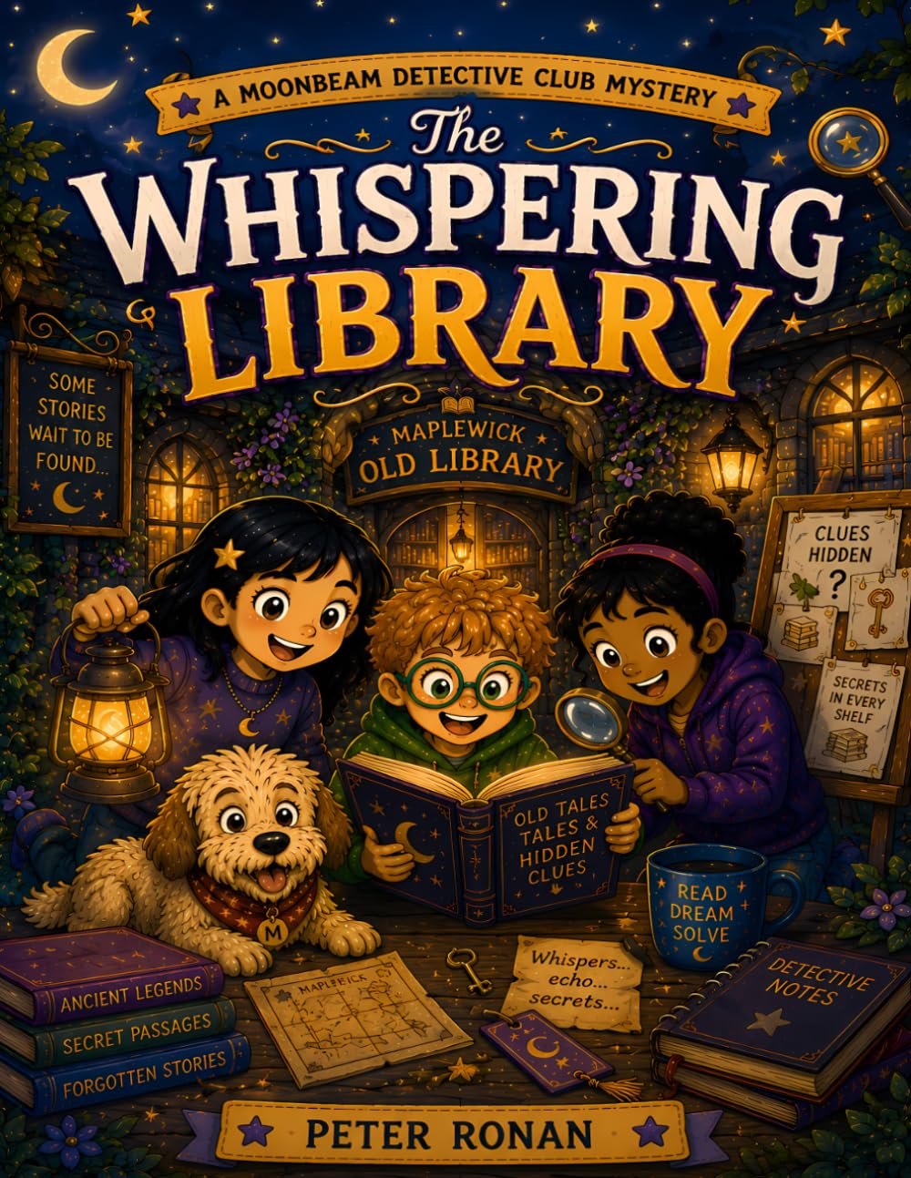 The Whispering Library: A Moonbeam Detective Club Mystery