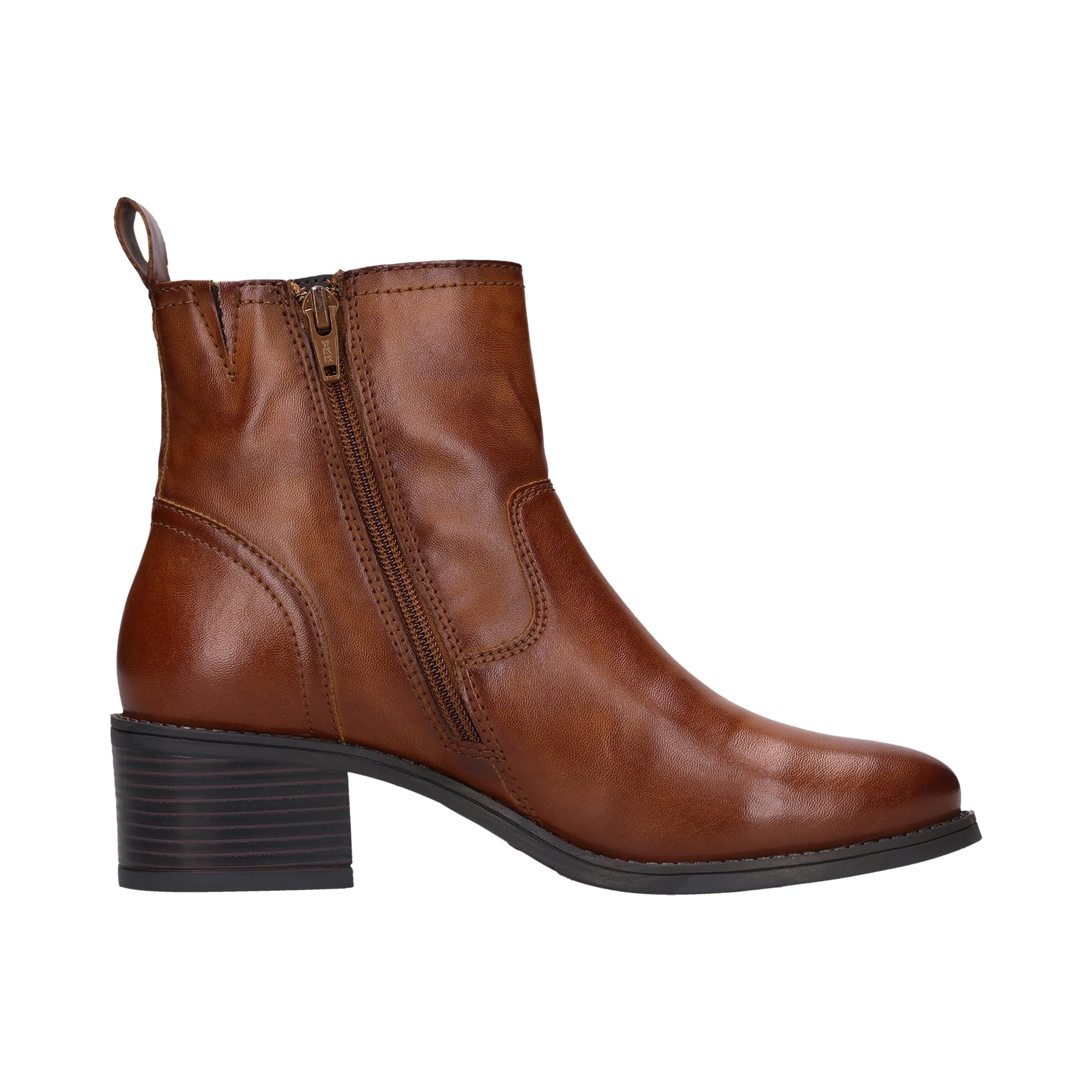bugatti Damen Chelsea Boots 415AMQ3E5000-1000 Weite Normal Reißverschluss