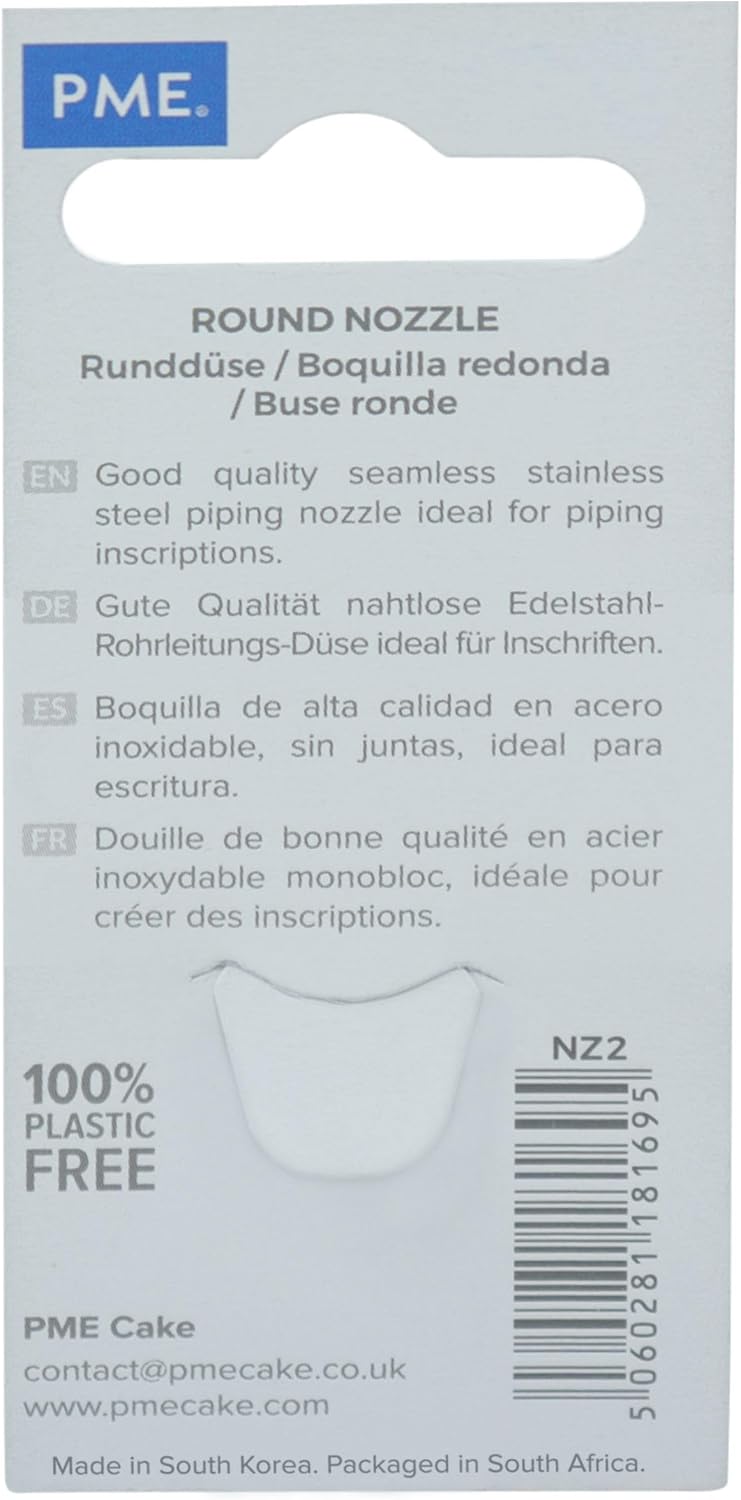 JEM Round Piping Nozzle Decorating Tip no. 2 image 5