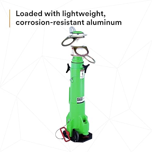 Miniatura 6 de 3M DBI-SALA Advanced 8516691 - Sistema de espacio confinado, portátil, telescópico con 3 puntos de anclaje giratorios independientes de 360 grados,