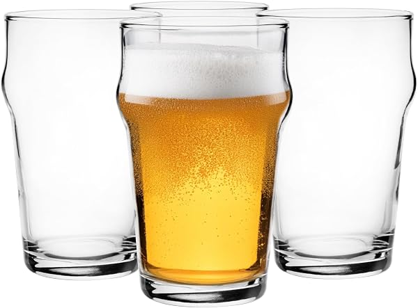 Krosno 4 Piece 300ml Beer Glass Set