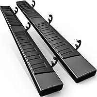 Vista 13 de AUTOSAVER88 - Estribos laterales compatibles con 2019-2026 Chevy Silverado/GMC Sierra 1500, 2020-2026 Silverado/Sierra 2500HD 3500HD de 2 filas y 4