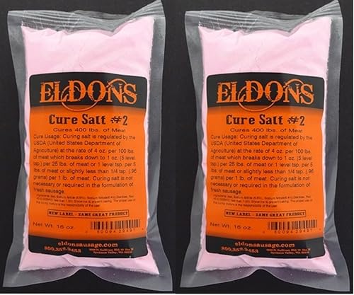 2 libras de sal de curado #2 en polvo de Praga rosa Insta-cure #2 - cura 800 libras de carne