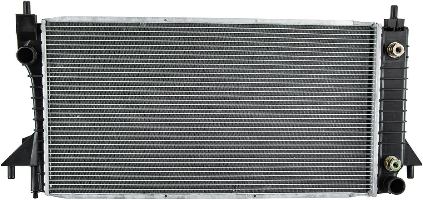 CU1830 Radiator Compatible with 1996-2007 Ford Taurus 3.0L V6 & 1997-2001 Ford Sable & 1996-2005 Mercury Sable, 2F1Z8005AA, Aluminium Core Cooling Radiator