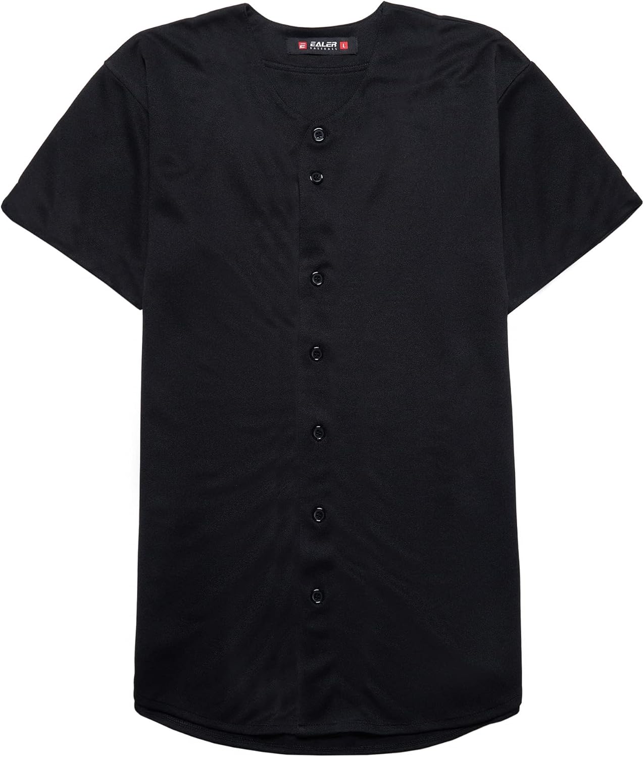 EALER BJ80 Series Mens Baseball Jersey Button Down Shirts Short Sleeve Hipster Hip Hop Sports Uniforms - Image 3