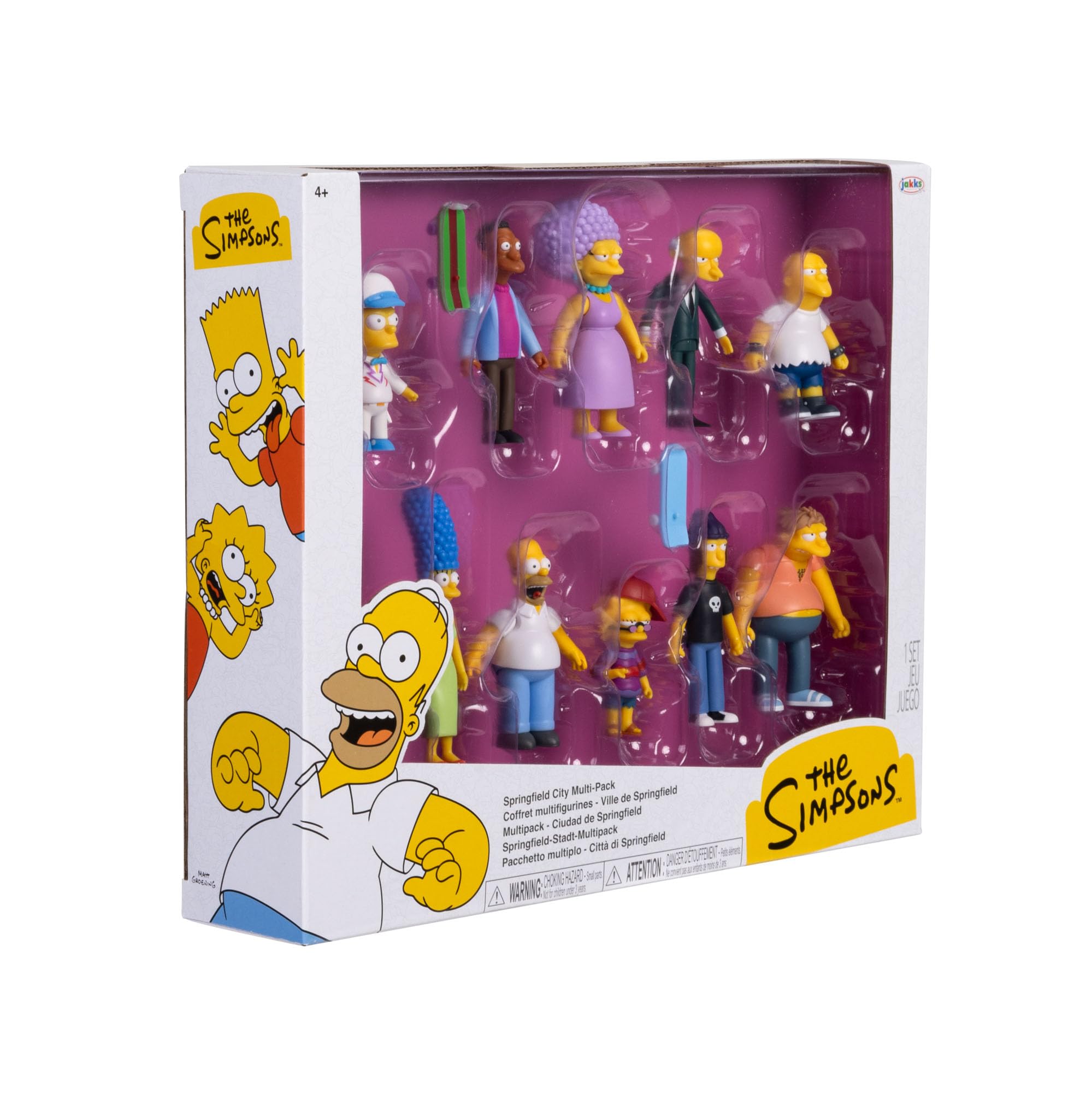 Springfield Simpsons City 6.5 cm Toy Set : Amazon.sg: Toys
