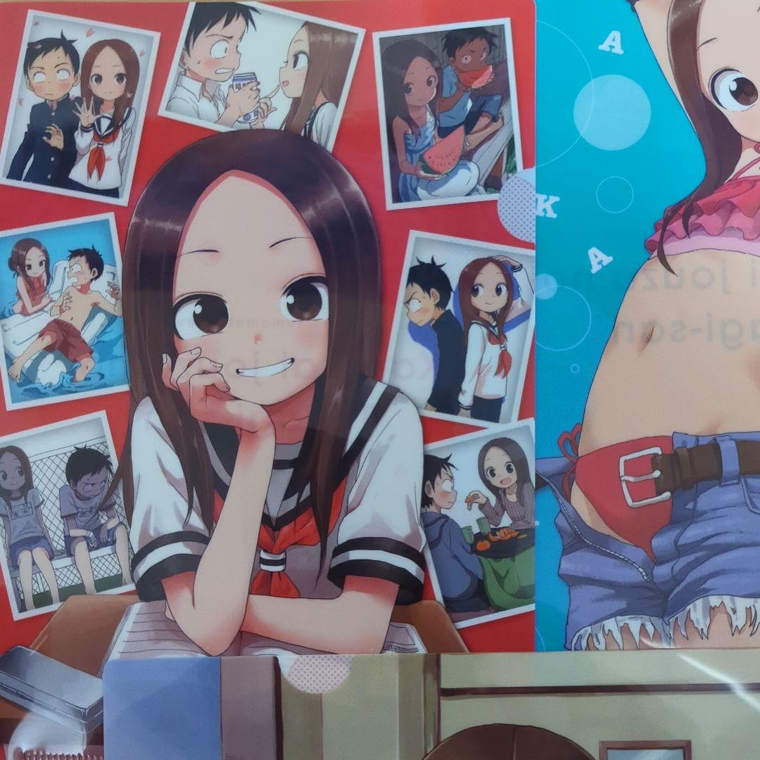 Amazon.co.jp: 高木さん 着替え中 3枚組 A4クリアファイル