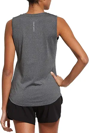Baleaf Women's Workout Tank Top - Sleeveless, Quick Dry, Lightweight, Loose Fit for Yoga and Gym