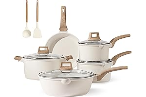Carote 11 Piece Nonstick Pots and Pans Set