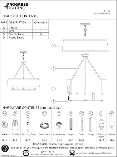 Miniatura 17 de Cherish Collection - Lámpara de araña costera con pantalla de lino blanco claro, bronce antiguo