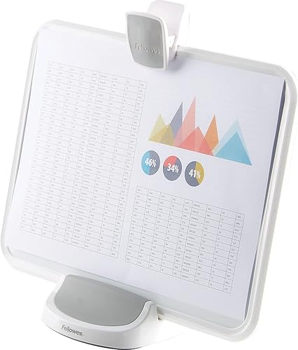 Miniatura 4 de Fellowes 9311501 Soporte para documentos y copias, 9-12 pulgadas x 14 pulgadas, color blanco