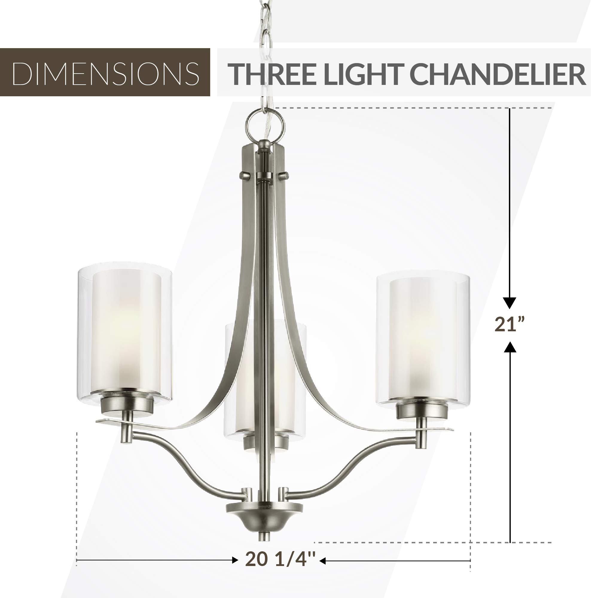 Generation Lighting 3137303-962 Elmwood Park Three - Light