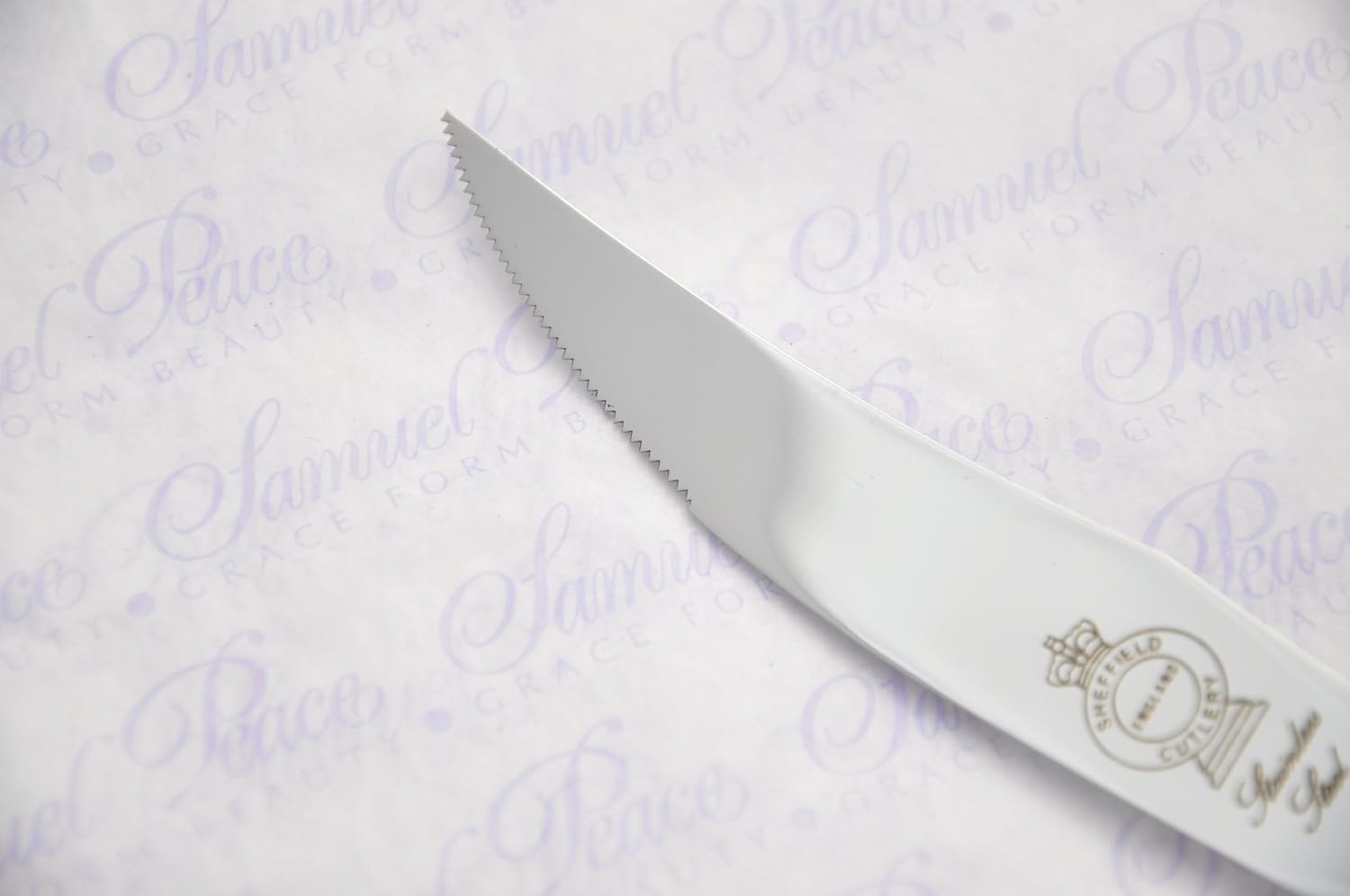 Six Genuine Stag Horn/Antler Handle Steak Knife Made in Sheffield England Stamped Sheffield England