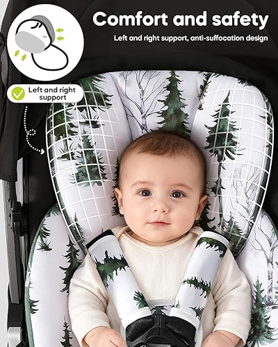 Miniatura 4 de Inserto de asiento de automóvil para recién nacido, inserto para recién nacido, recién nacido, asiento de automóvil recién nacido, soporte de cuerpo