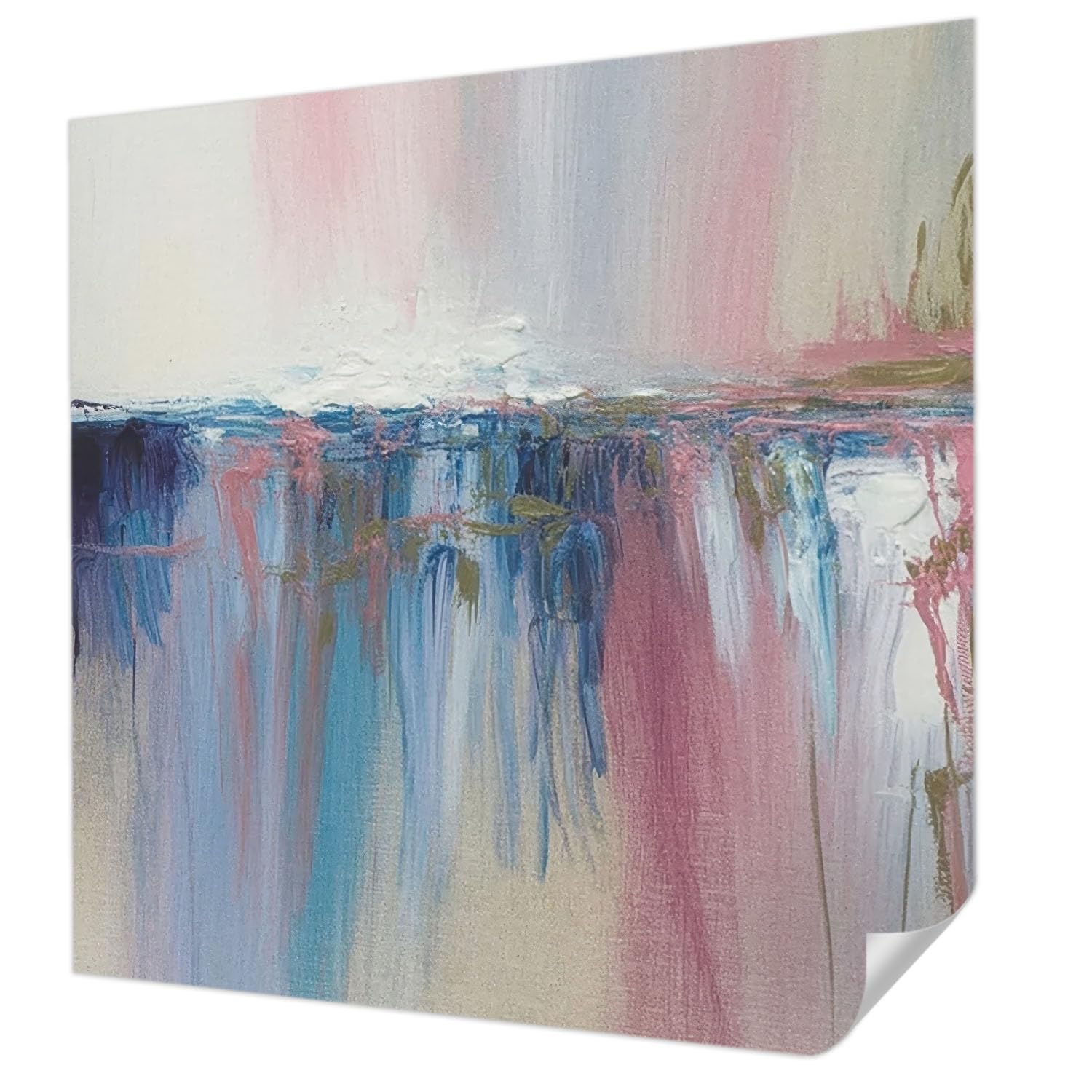 Papier Peint Autocollant pour Chambre à Coucher 250x250 cm Abstraction