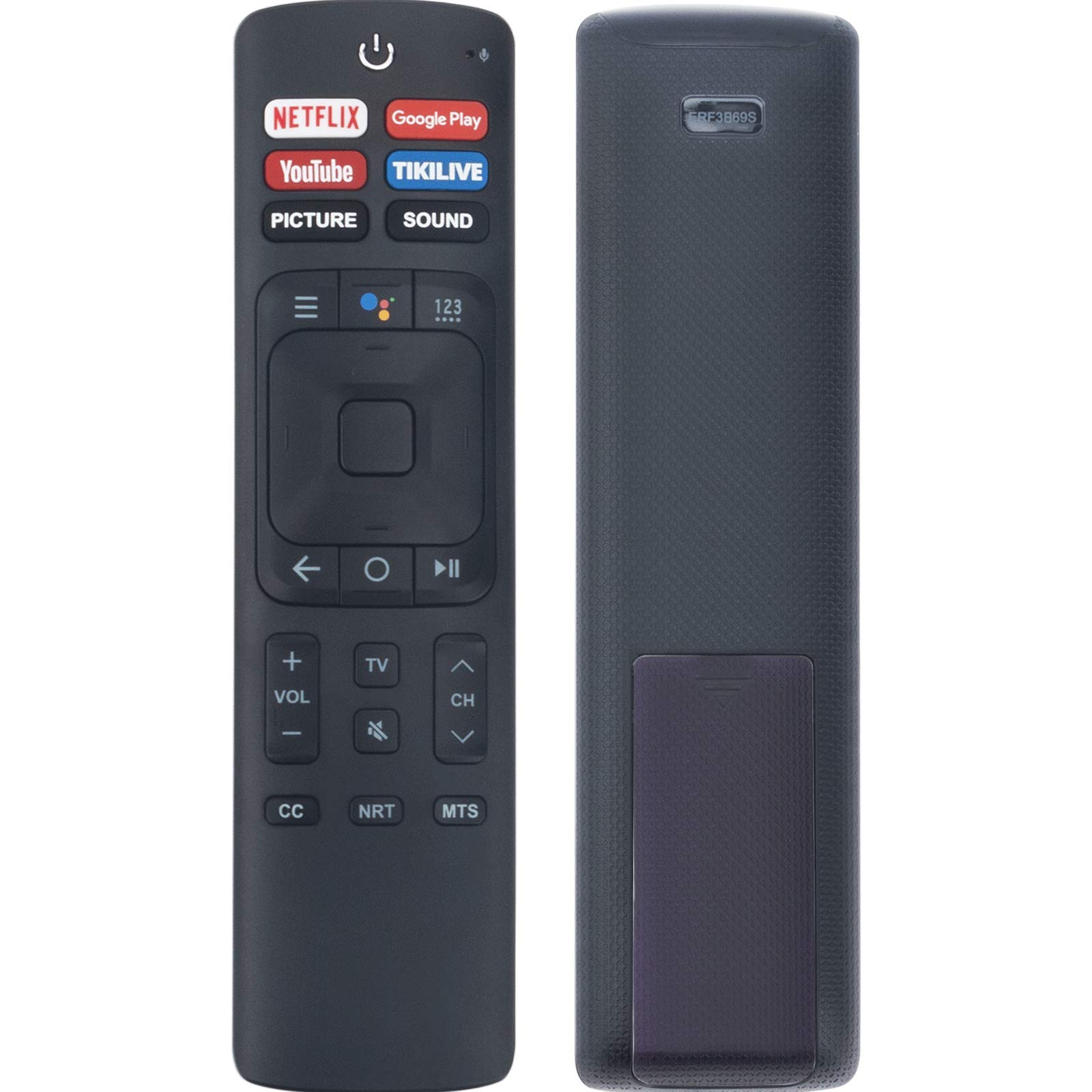 New ERF3B69S Replacement Remote Control fit for Sharp/Hisense Smart TV Sub ERF3I69H ERF3A69S ERF3B69 ERF3I69H LC-50N6000 LC-50N5000 LC-55N8003U LC-55Q7530U LC-58N7503U LC-65N8003U LC-75N8003U