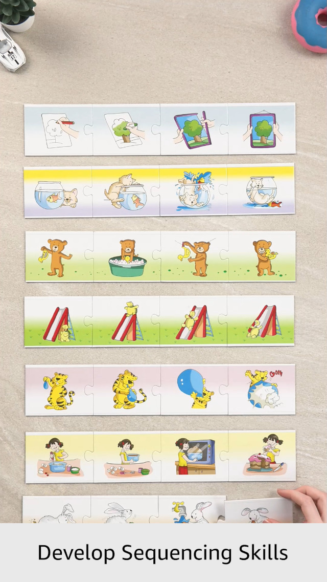 4 Step Sequencing Pictures Printable Pdf