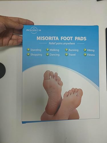 Miniatura 7 de 20 almohadillas metatarsianas de fieltro para mujeres y hombres, almohadillas adhesivas 3M para el antepié, almohadillas para el antepié,