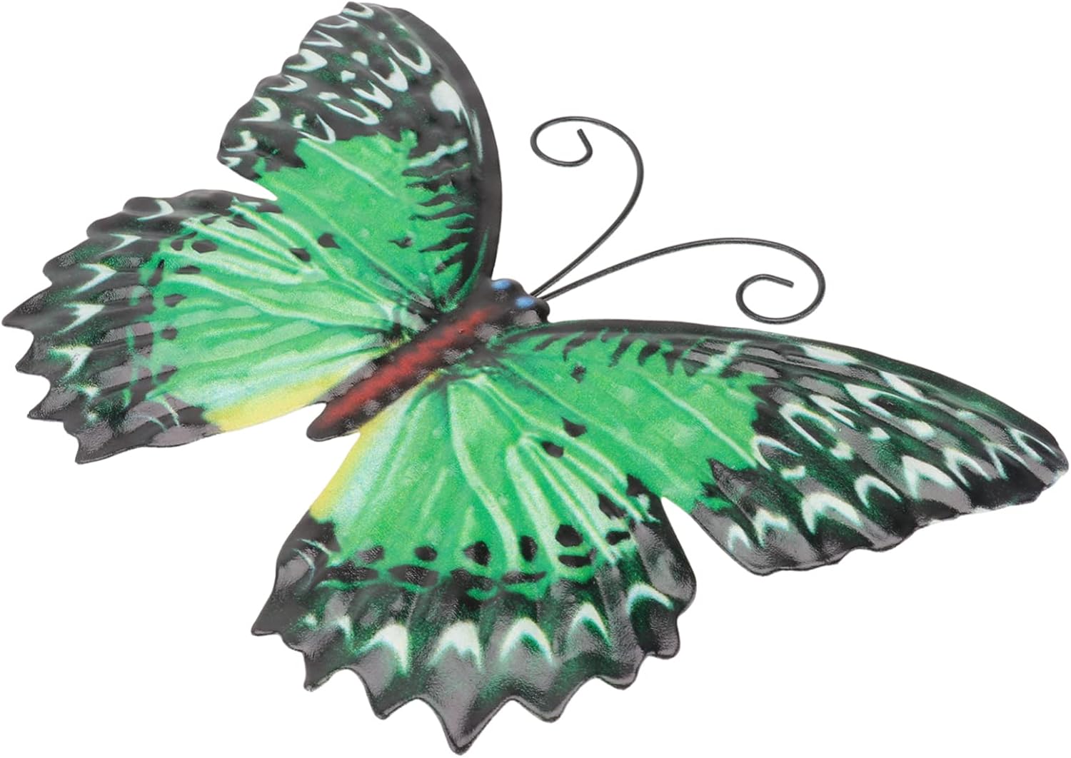 GARVALON 1 x Butterfly Pendant Made of Wrought Iron Butterflies Wall