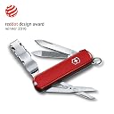 Victorinox Swiss Army Knife - NailClip Wood 580-8 Functions Elegant Nail Care Multi-Tool for on The go- Red, 65 mm, Small (0.6463) gallery image