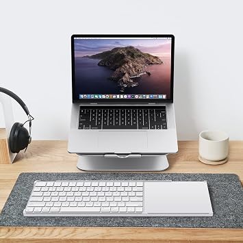 Stand Compatible with Apple Magic Wireless Keyboard and Apple Magic Trackpad (Apple Keyboard & Trackpad are not Included)