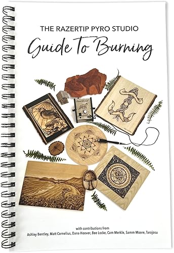Miniatura 4 de Razertip SE Kit - Máquina de combustión de madera SE con punta intercambiable BPH 6 consejos libro práctico Guía de pirostudio para quemar - Kit de