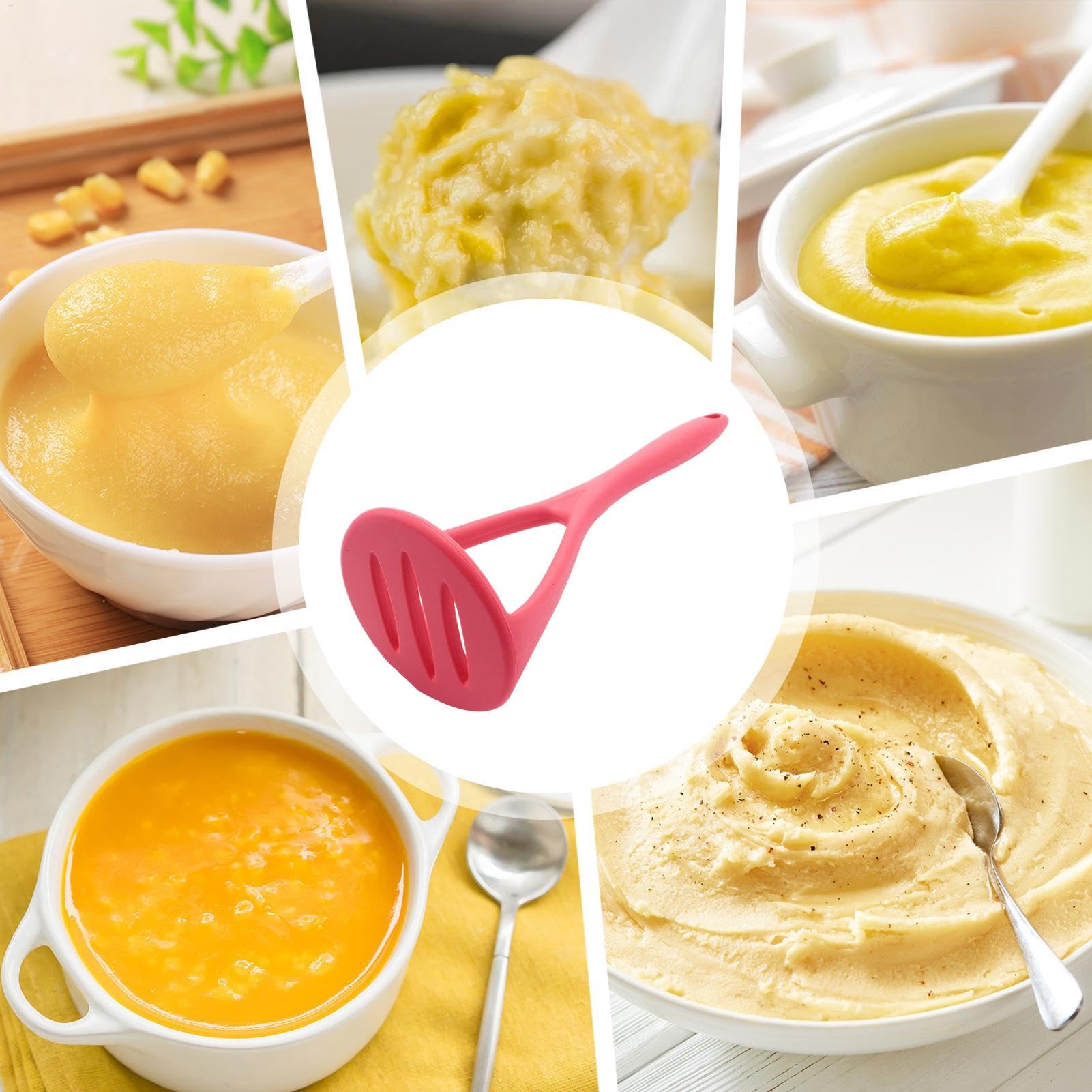 Kartoffelmasher, Küchenmasher Food Smasher Tool Küche Silicone Masher | Küchenmasher -Werkzeug für Kartoffel, Avocado, Bohne, Guacamole, und