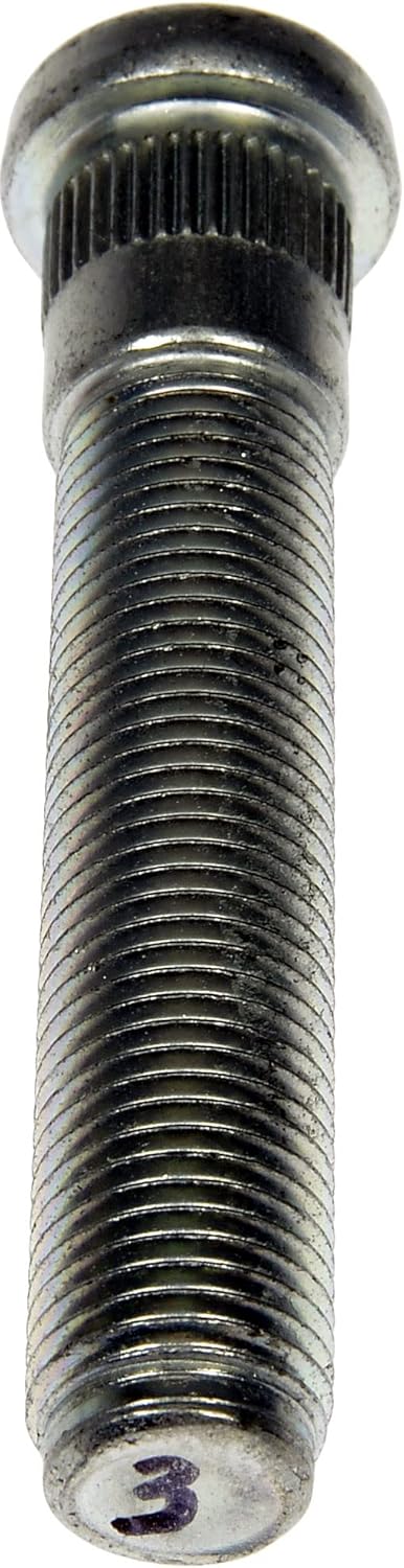Dorman 610-784 Rear M14-1.50 Serrated Wheel Stud - 15.8mm Knurl, 79.5mm Length Compatible with Select Ram Models, 10 Pack (Made in USA)