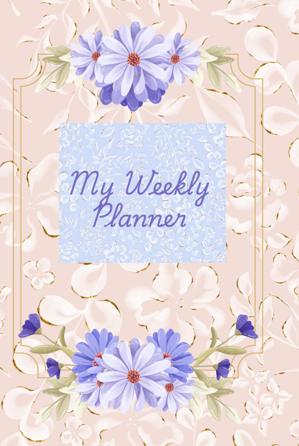 My Weekly Planner: 80 Premium Pages | Aesthetic 12-Month Agenda & Organizer for Women | Goal Setting & Productivity Journal