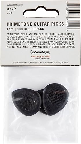 Vista 16 de Dunlop Primetone - Púas para guitarra