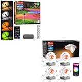 Smart 4 Inch LED Recessed Lights+Lumary Smart Low Voltage Pathway Lights